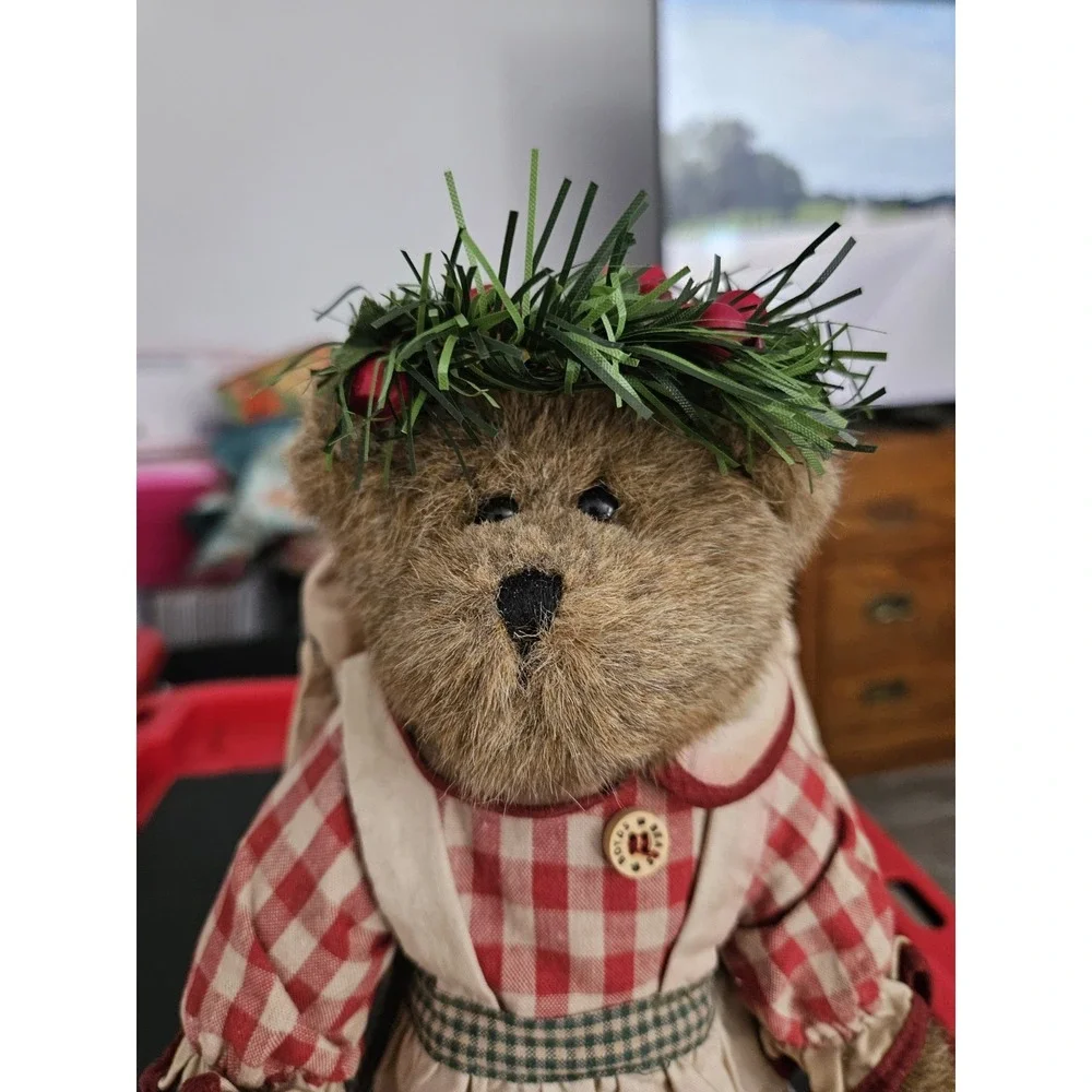 Boyd Bears Annalee Angelberry 14 In. Christmas Tree Topper‎ Vintage 90s